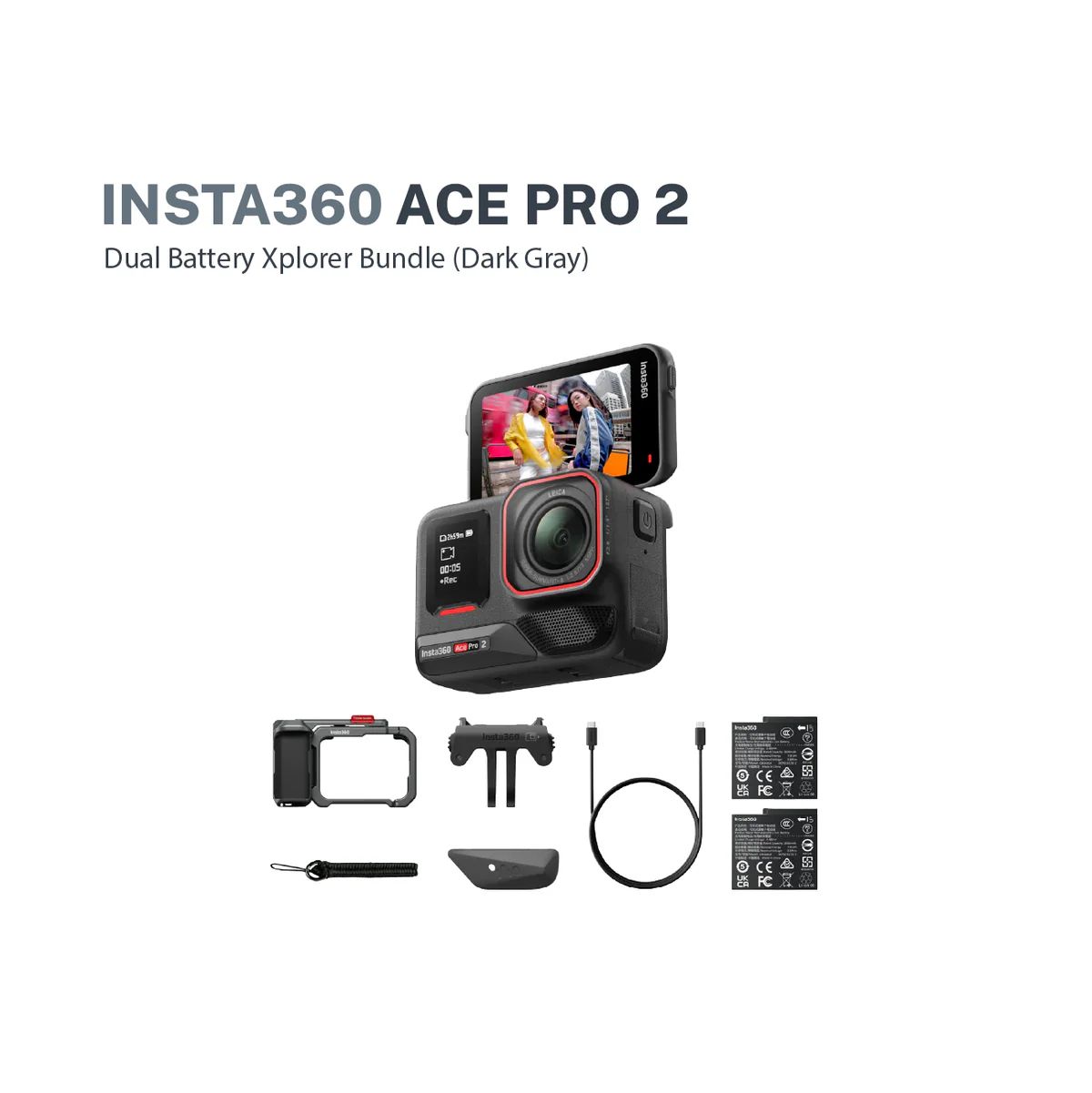 Brand New Insta 360 Ace Pro 2 Dive,Xplorer and Creator Bundle